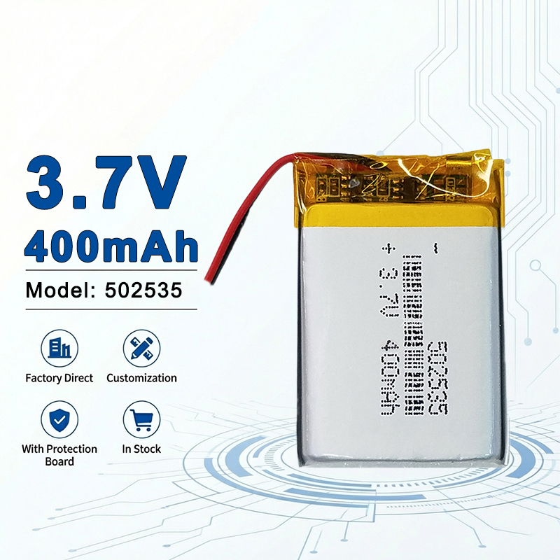 Electronics And Gadgets Ce - 502535 3.7V 400mAh Lipo Pil, Kararlı