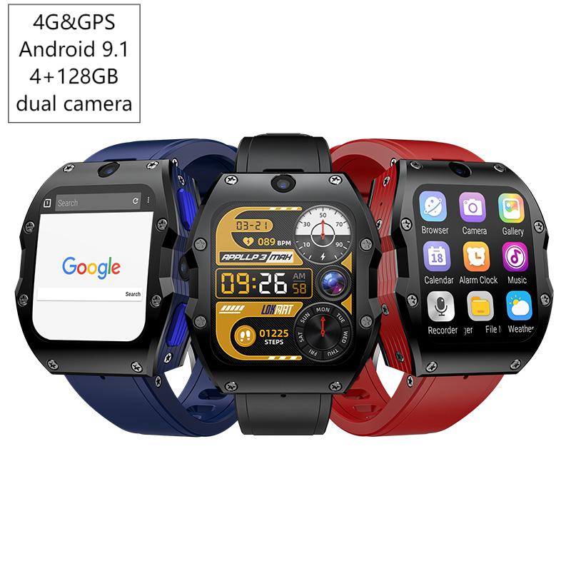 Smart Watch - 4G Android Akıllı Saat 4+128GB GPS