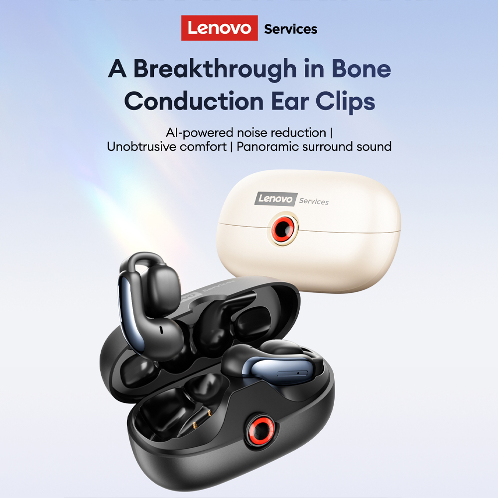 Usb Charger - Lenovo LES-108 Kemik İletimli TWS Kulak