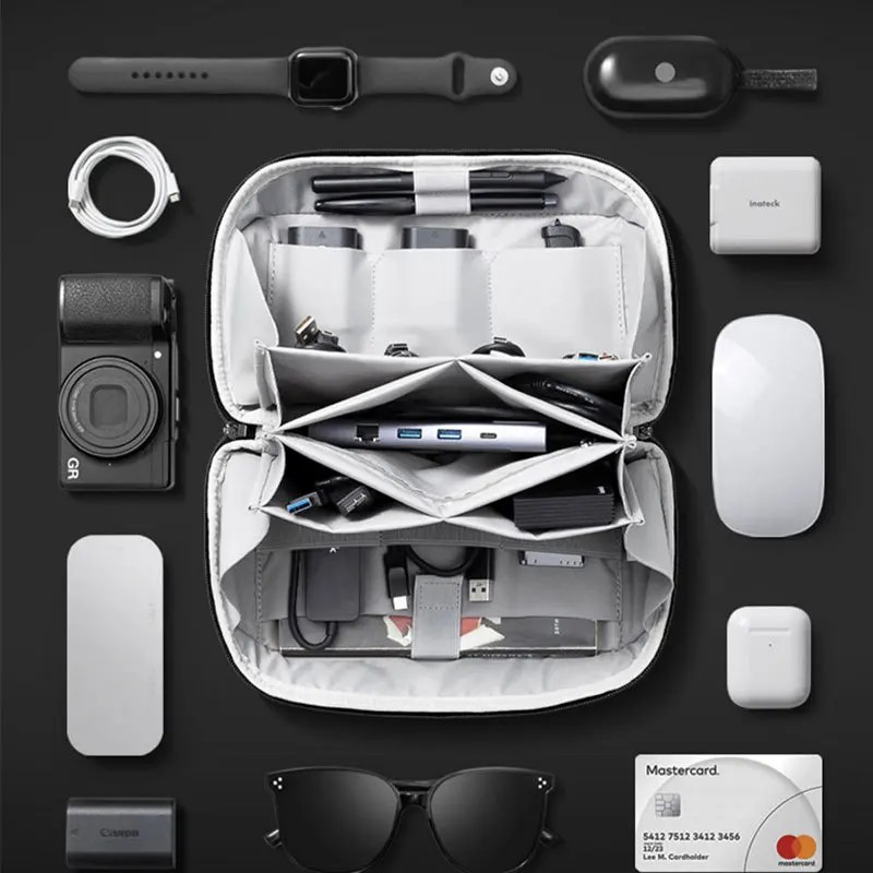 Cable Organizer - Çok Fonksiyonlu Dijital Aksesuar Çantası, Geliştirilmiş