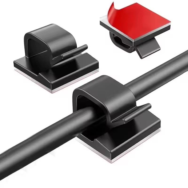 Cable Organizer - 10/20/50 adetlik kablo düzenleyici klipsler, kablo