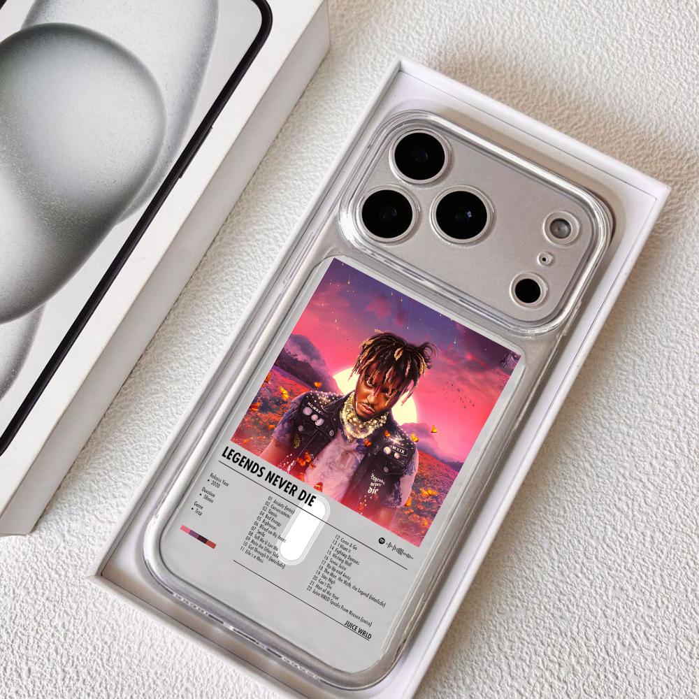Usb Charger - J-Juice WRLD Şarkıcı Albümü Telefon Kılıfı