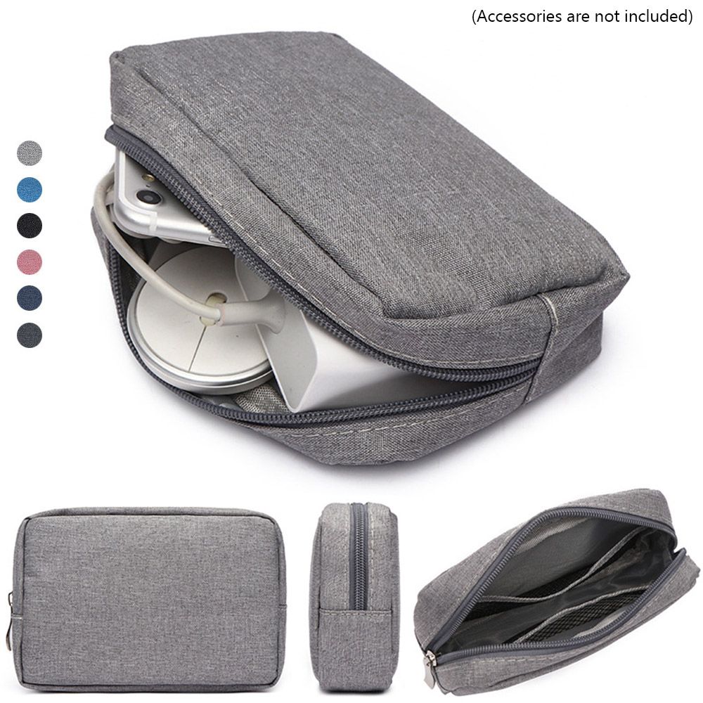 Cable Organizer - Taşınabilir USB Kablosu Kulaklık Organizatör Saklama
