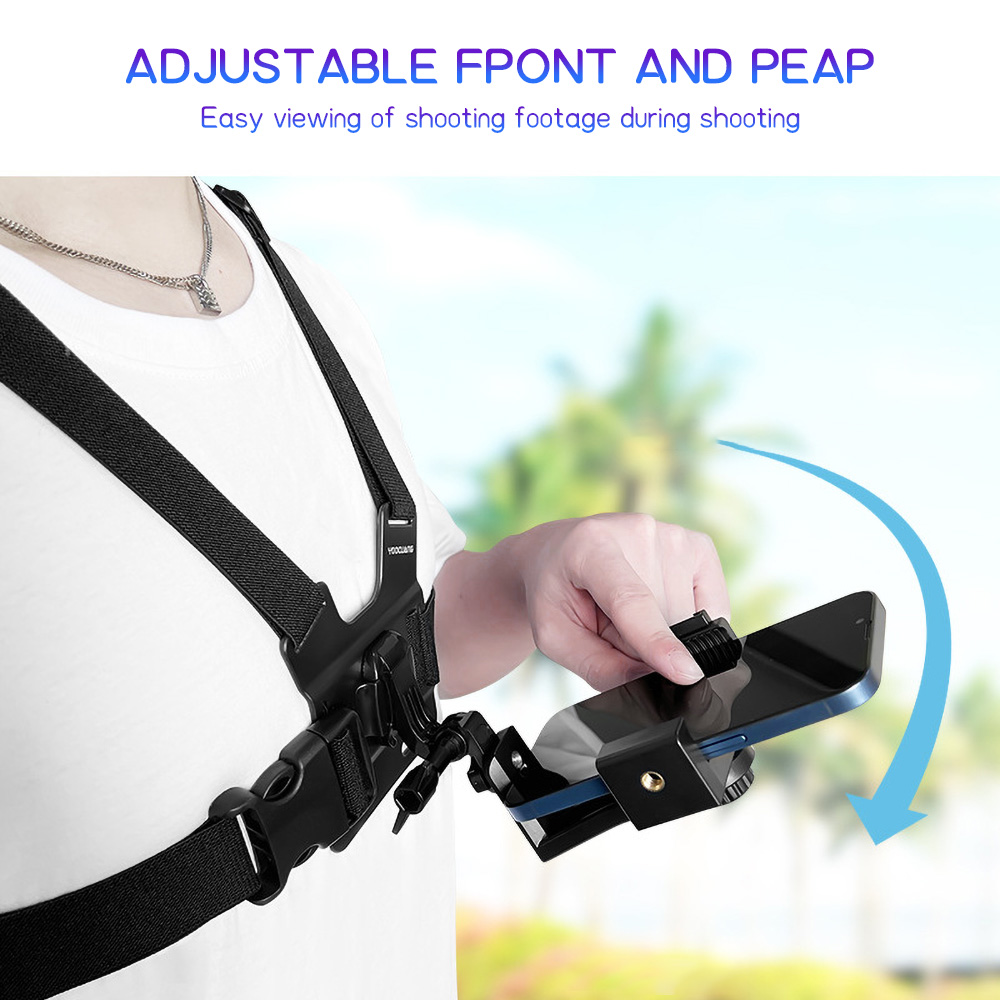 Cable Organizer - Göğüs Montajlı Telefon Askı Aparatı Ayarlanabilir