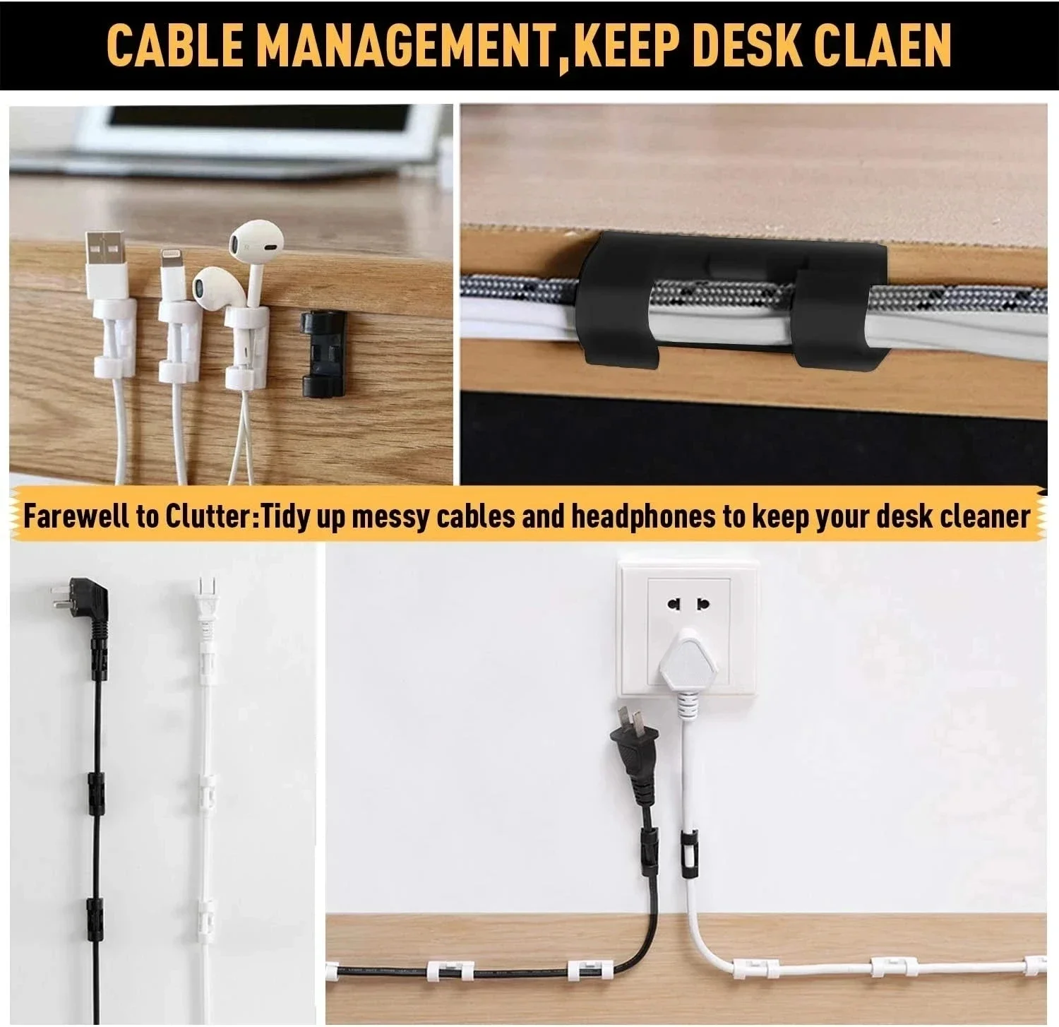 Kablo Klipsleri, Kablo Düzenle - Cable Organizer incelemesi ve fiyatı