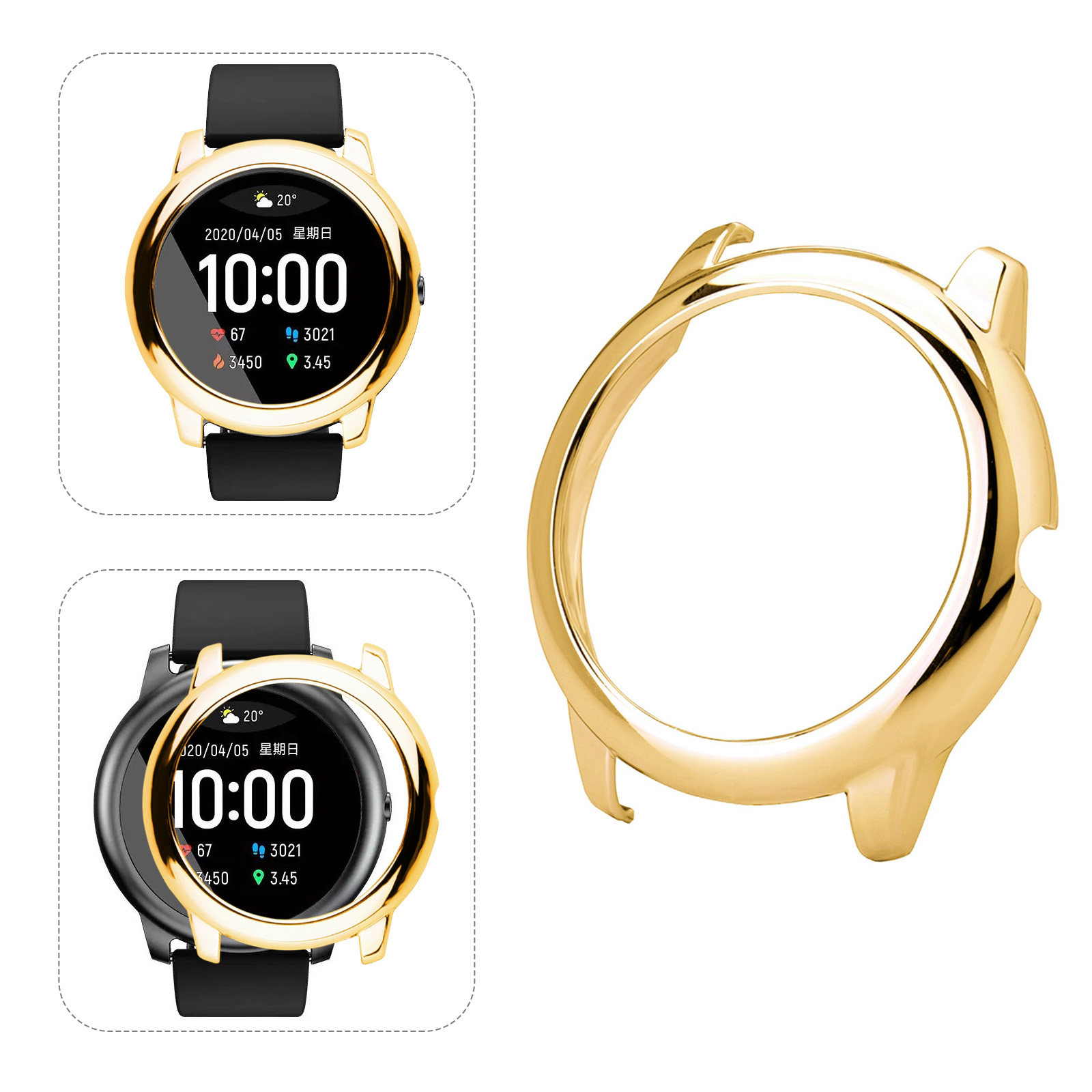 1 Adet Şık Metal Renkli Saat K - Smart Watch incelemesi ve fiyatı