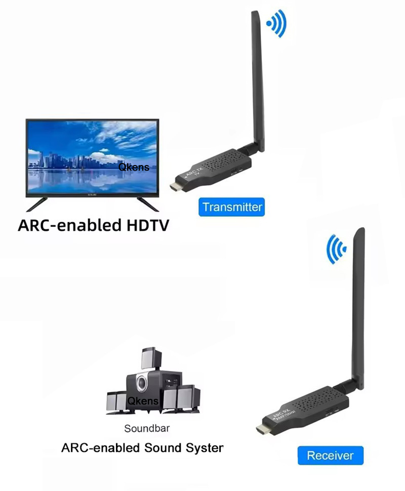 50 M Kablosuz ARC kablosuz AV  - Hdmi Adapter incelemesi ve fiyatı